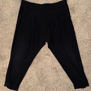 Banana blue made in Australia harem trouser pants in black